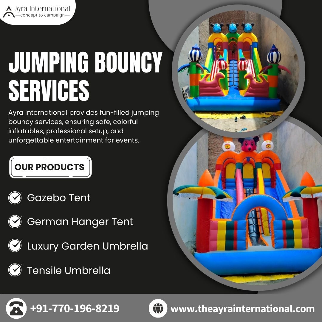 How Bouncy Manufacturer Noida Selection Determines Event Success or Liability Claims
