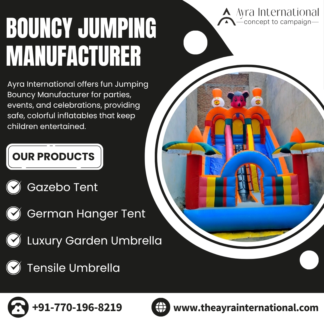 Bouncy Manufacturer in Delhi: What Buyers Should Know Before Ordering