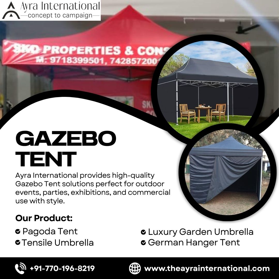 What Makes a Gazebo Tent the Secret Celebrity of Memorable Weddings?